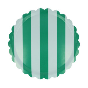 Meri Meri - Mała Tacka Papierowa Small Tray - Green & Mint