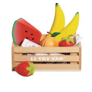 Le Toy Van - Drewniane Owoce W Skrzynce