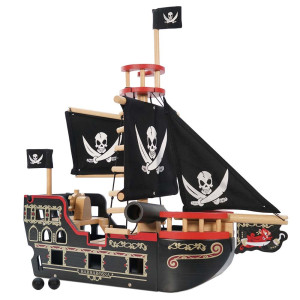 Le Toy Van - Statek Piracki Drewniany Barbarossa