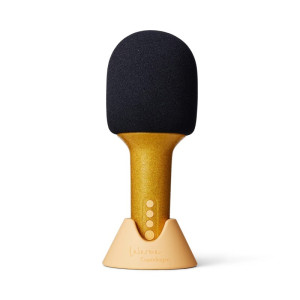 Lalarma - Mikrofon Karaoke Glitter Groove Microphone - Gold