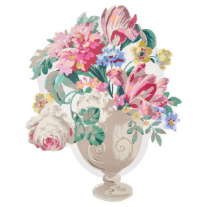 Meri Meri - Talerzyki Papierowe 8Szt. -Rococo Floral Vase