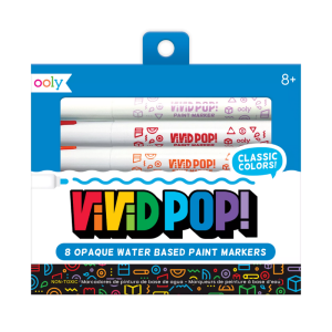 Ooly - Markery Akrylowe Vivid Pop!! 8Szt.