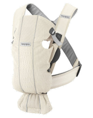 Babybjorn Mini 3D Mesh – Nosidełko, Cream/Kremowe