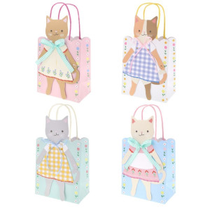Meri Meri - Torebki Upominkowe Party Bags 8Szt. - Kitten Club