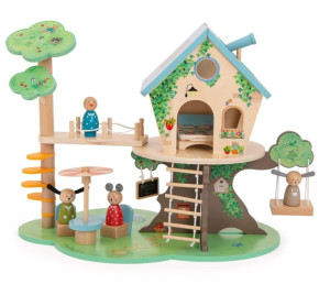Moulin Roty - Drewniany Domek Na Drzewie La Grande Famille