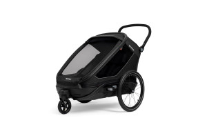 Hamax - Przyczepka Rowerowa Outback Next, Podwójna, Black