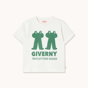 Tinycottons - T-Shirt Frog & Frog Graphic Tee - Off-White