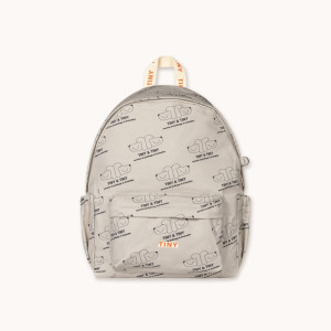 Tinycottons - Plecak Tiny & Tiny Backpack - Dark Vanilla