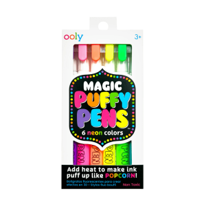 Ooly - Magiczne Flamastry Z Efektem 3D Magic Puffy 6Szt.
