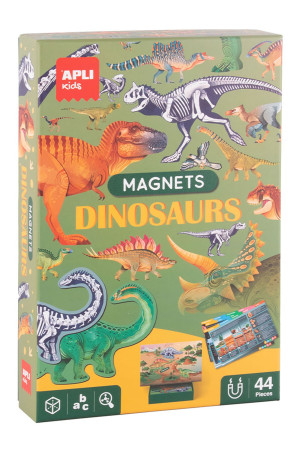 Apli Kids - Apli Kids - Magnetyczna Układanka Edukacyjna Z Kartami Dino