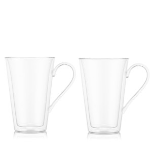 Bodum - Kubki Z Podwójną Ścianką 2 Szt. Canteen 0.4L Transparent