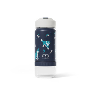 Monbento Twisty Bidon Termiczny Dla Dzieci Blue Wolf