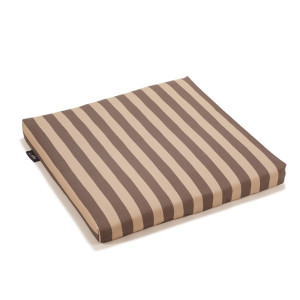 La Millou - Poduszka Ogrodowa Na Siedzisko Stripes Brown 45X45