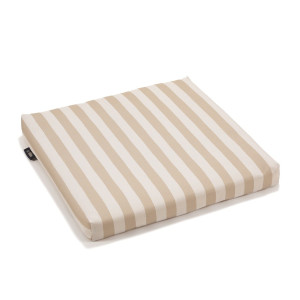 La Millou - Poduszka Ogrodowa Na Siedzisko Stripes Beige 45X45