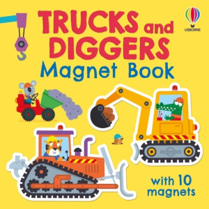 Książka - Trucks And Diggers Magnet Book