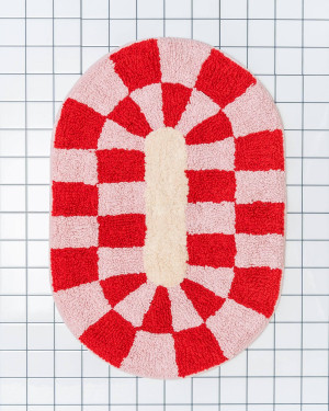 Tarta Gelatina - Mata Kąpielowa Rita Bathmat, Red