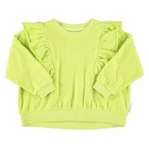 Piupiuchick - Bluza Z Flabankami - Lime