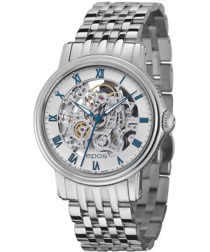 Pánské hodinky Epos Emotion Skeleton Automatic 3390.155.20.20.30 3390.155.20.20.30