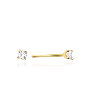 Náušnice Bonore - Zlato 585 - Diamant 0,04 ct 128661
