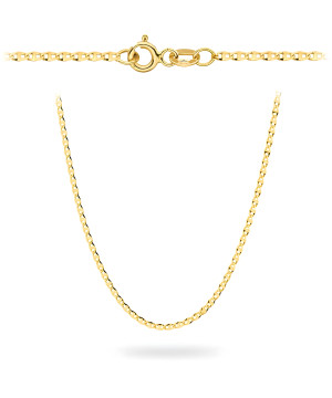 Řetěz Bonore , Šířka 3.9 mm - Zlato 585 - Typ Gucci 147656