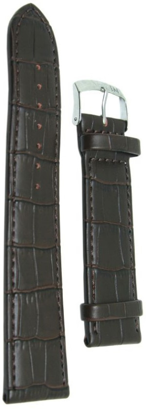 Řemínek Morellato Juke Alligatore Calf Opaco Dark Brown 22 mm A01X4934A95032CR22