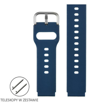 Řemínek Pacific Silicone 18 mm PCP00062