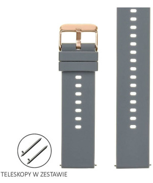 Řemínek Pacific Silicone 20 mm PCP00152