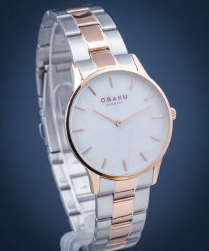 Dámské hodinky Obaku Lyng Lille V247LXVWSH V247LXVWSH