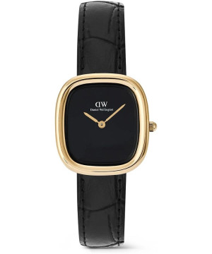 Hodinky dámské Daniel Wellington Margot Reading Onyx Ceramic Gold DW00100880