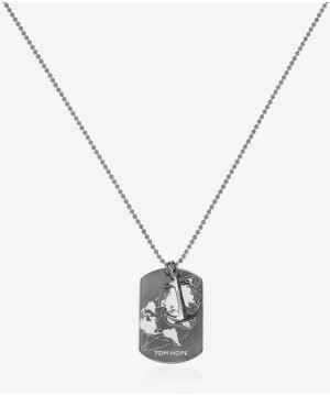 Náramok Tom Hope World Tag Silver TM0628