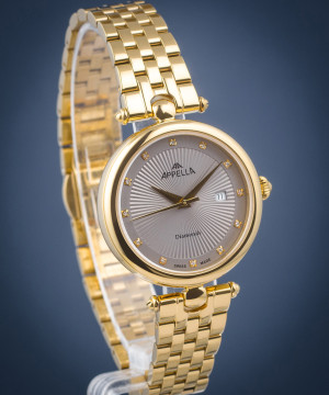 Hodinky Dámske Appella Diamonds L50002.1147DQ