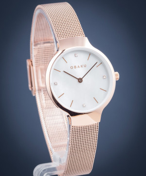 Hodinky Dámske Obaku Vikke Rose V241LXVWMV