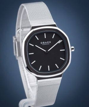 Hodinky Unisex Obaku Oktant Lille Onyx V253LXCBMC