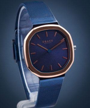 Hodinky Unisex Obaku Oktant Ocean V253GXSLML