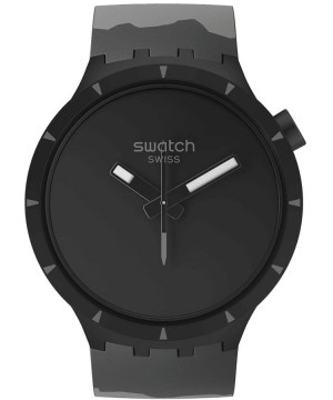 Hodinky Unisex Swatch Bioceramic Basalt SB03B110