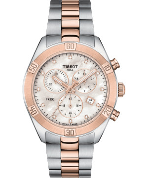 Hodinky Dámske Tissot Pr 100 Diamonds T101.917.22.116.00 (T1019172211600)