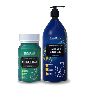 HOLISTA Olej Omega3 dla psa i kota 1000ml + Torba na zakupy gratis