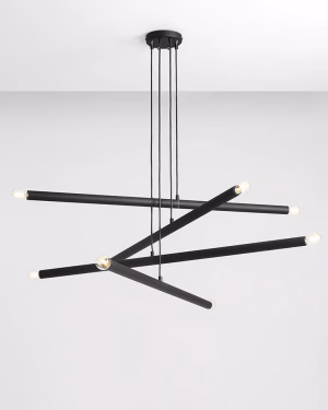 Aldex TUBO 8 BLACK Pendelleuchte