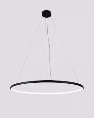 Shilo AGARI 87cm Pendelleuchte 5330/5332 Schwarz LED RING