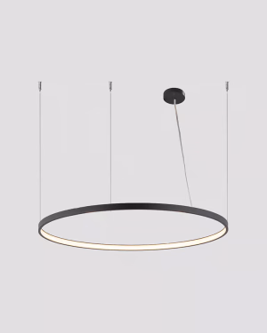 Shilo AGARI 117cm Hängeleuchte 5340/5342 Schwarz LED RING