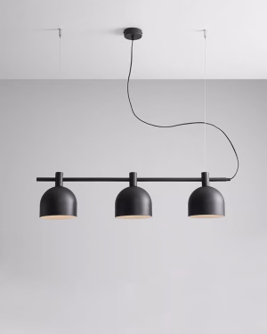 Aldex BERYL 3 BLACK závesné svietidlo 976E1_1