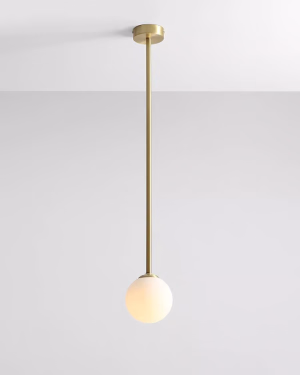 Aldex PINNE 1 LONG BRASS stropné svietidlo 1080PL_G40_L