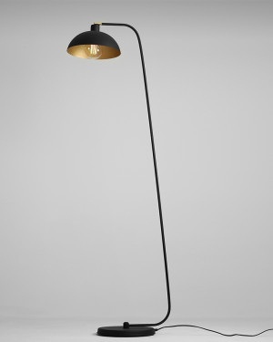 Aldex ESPACE BLACK/GOLD FLOOR Stehleuchte 1036A1