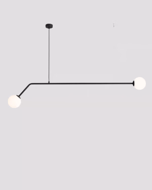 Závesné svietidlo Aldex PURE 2 BLACK 1064H1