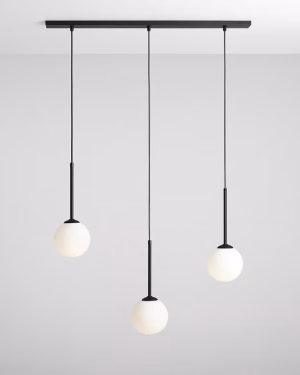 Závesné svietidlo Aldex BOSSO 3 BLACK