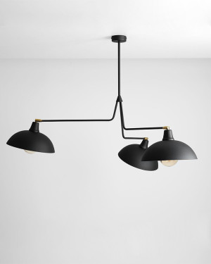 Aldex ESPACE 3 BLACK Pendelleuchte