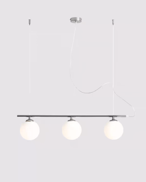 Aldex BERYL 3 GLAS CHROME Pendelleuchte