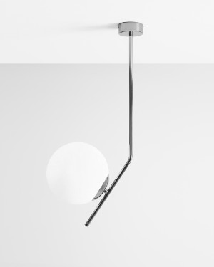 Aldex Deckenleuchte GALLIA 1 SHORT CHROME