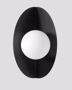 Ummo SALLO D Wandleuchte Schwarz