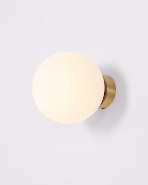 Nástenné svietidlo Aldex BALL BRASS M 20 cm